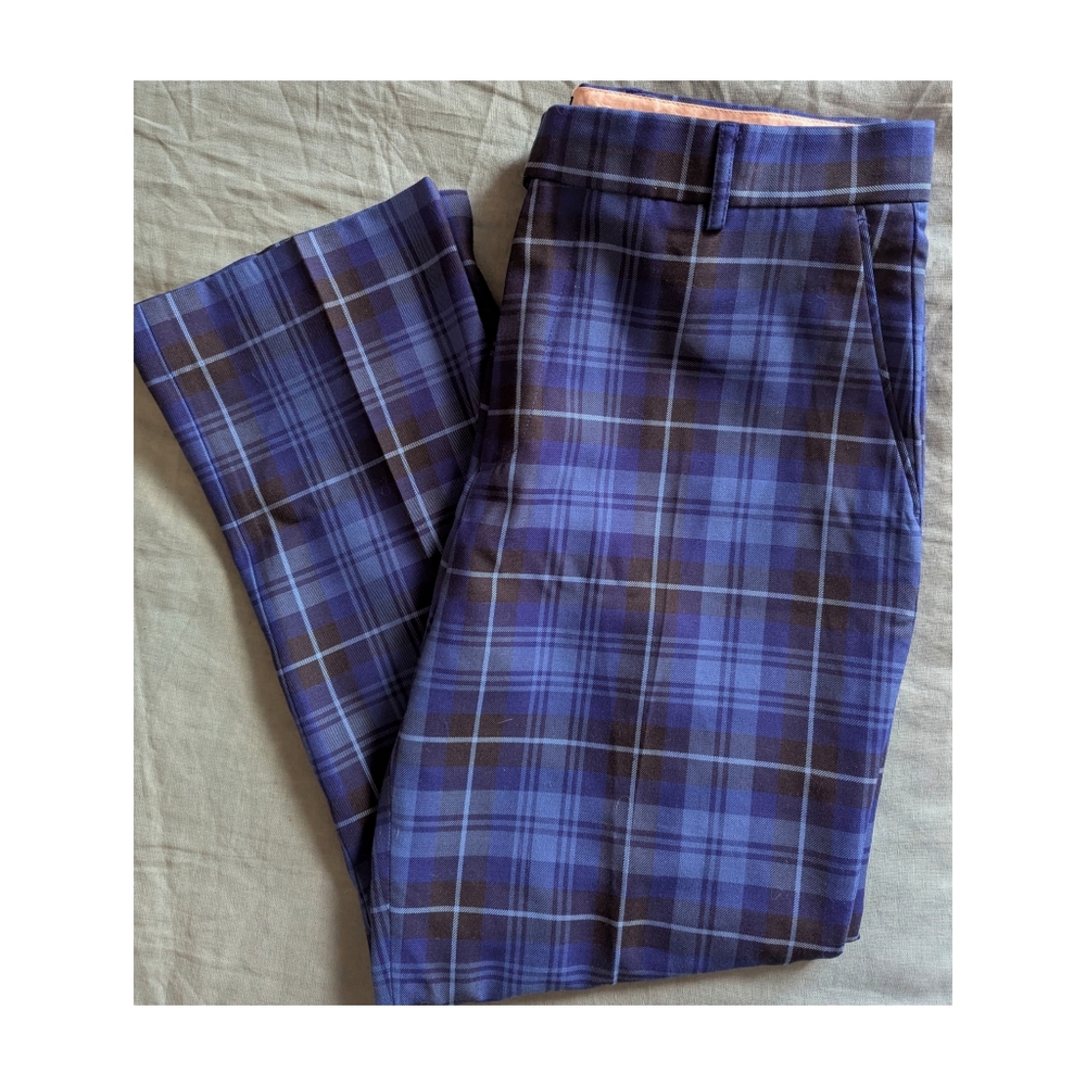 NWOT Men's Ian Poulter Plaid Golf Pants